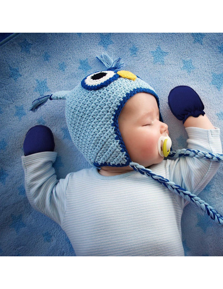 9 Pares de Manoplas para Bebés Algodón 0-6 Meses Sin Rasguños