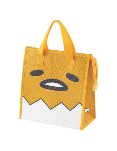 Bolsa Térmica Aislada Skater Gudetama Amarilla 26.5x27.5cm
