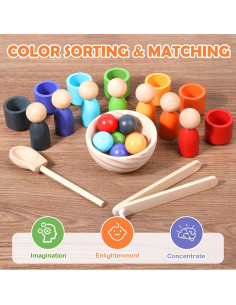 Juguete Educativo de Clasificación de Colores BBtinker 2