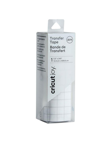 Cinta de Transferencia Cricut Joy 13.9 cm x 609.6 cm Grip Estándar
