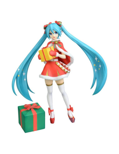 Figura de acción Sega Hatsune Miku Navidad 2019 22.86 cm