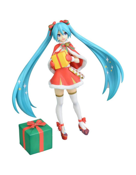 Figura de acción Sega Hatsune Miku Navidad 2019 22.86 cm Figura de acción Sega Hatsune Miku Navidad 2019 22.86 cm