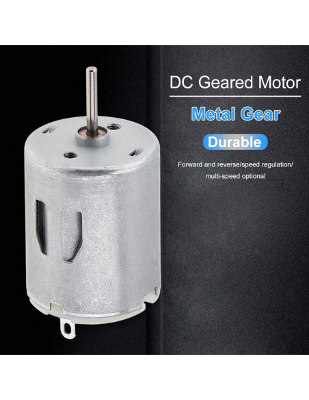 Motor DC R280 6-24V 19800RPM ChgImposs 2 Piezas