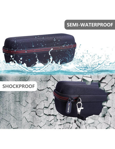 Funda LTGEM Azul para Altavoz Flip 4 y Sonos Roam Impermeable