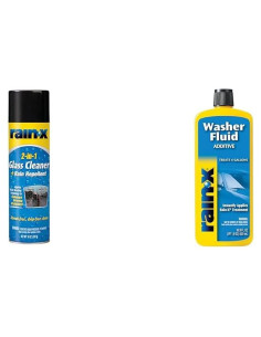 Paquete Cuidado Cristales Rain-X 2 en 1 Limpiador 532 ml