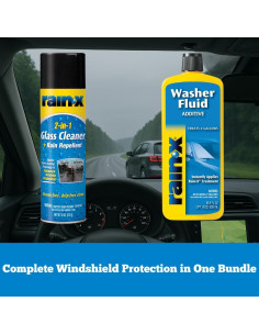 Paquete Cuidado Cristales Rain-X 2 en 1 Limpiador 532 ml 2