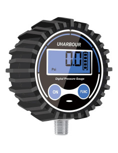 Manómetro Digital de Presión de Aire Uharbour 5-200 PSI 2