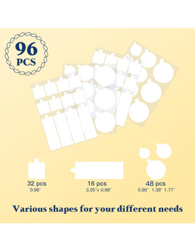 Masilla Adhesiva de Museo Vimiroo 96 Puntos Doble Cara Transparente