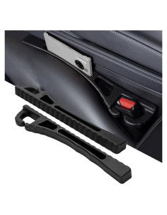 Organizador Relleno Espacio Asientos Coche QZTYTY 2PCS Negro