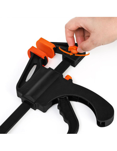 Abrazaderas de barra SOUJOY 15.24 cm, juego de 4, 68 kg