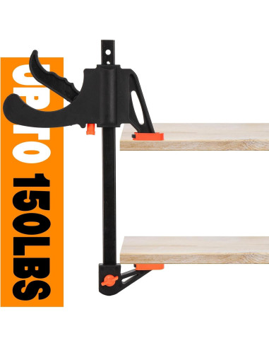 Abrazaderas de barra SOUJOY 15.24 cm, juego de 4, 68 kg