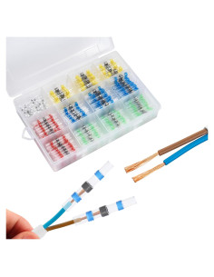 Kit de Conectores de Cable Bolt Dropper - 350 Piezas Multicolor