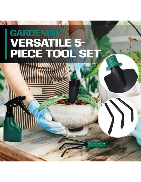 Juego de Herramientas de Jardín 2wayz - 5 Piezas Duraderas