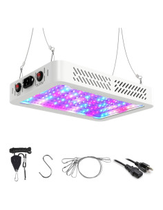 Luz de Cultivo LED Beelux 1000W Espectro Completo para Plantas