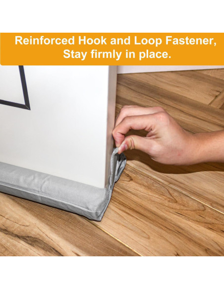 Barrera de Corrientes de Aire TONINT 2 Paquetes 99 cm Silicona