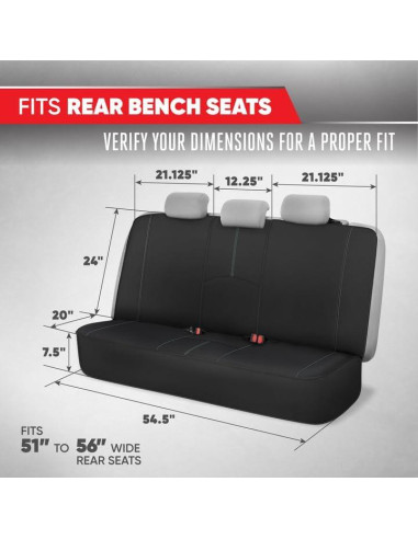 Cubiertas de Asiento SpillGuard Motor Trend Juego Completo Impermeable