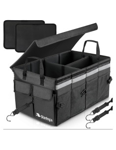 Organizador de Maletero Starling Grande Plegable Negro 6.8L