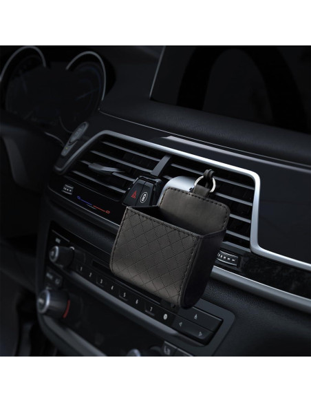 Organizador de Ventilación de Auto Lwuey - Bolsa de Almacenamiento Multifuncional Organizador de Ventilación de Auto Lwuey - Bolsa de Almacenamiento Multifuncional
