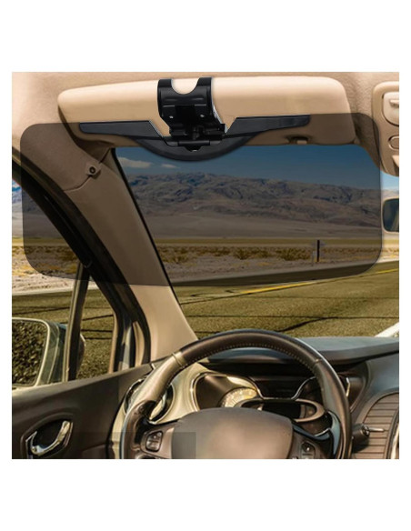 Extensor de Visera Solar GQLHYD HD Polarizado para Coche