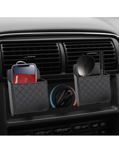Organizador de Ventilación de Auto Lwuey - Bolsa de Almacenamiento Multifuncional