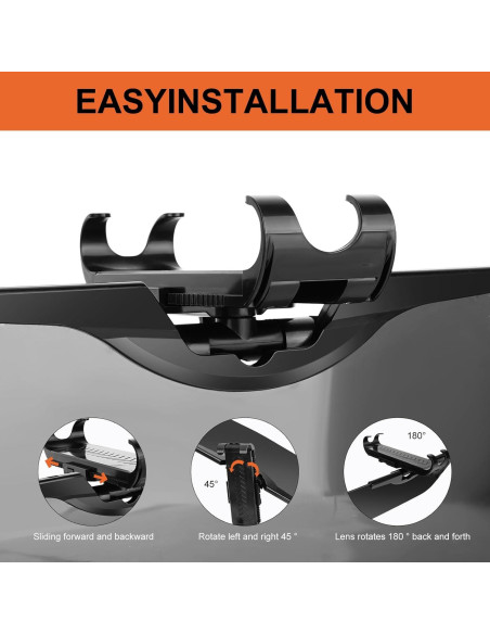 Extensor de Visera Solar GQLHYD HD Polarizado para Coche