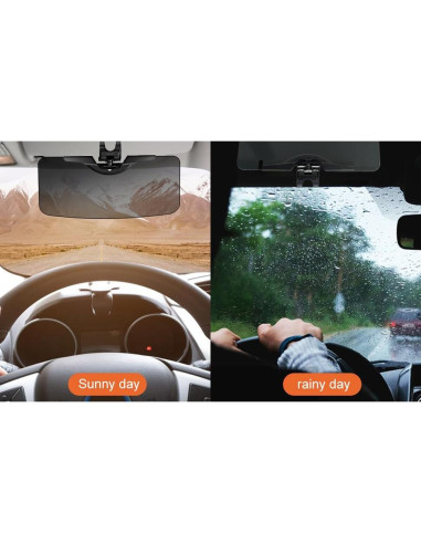 Extensor de Visera Solar GQLHYD HD Polarizado para Coche