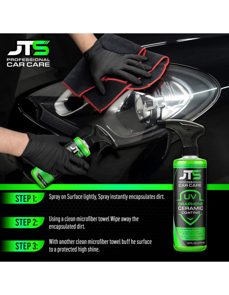 Recubrimiento Cerámico de Grafeno JT 473 ml - Brillo Extremo