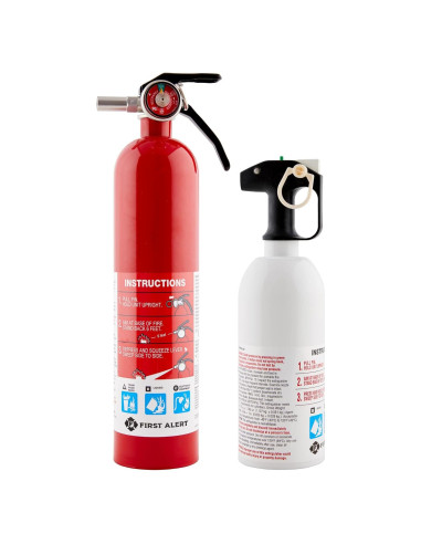Extintores de Incendios First Alert Home1 y Kitchen5 - Combo