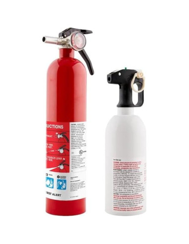 Extintores de Incendios First Alert Home1 y Kitchen5 - Combo