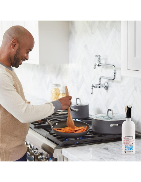 Extintores de Incendios First Alert Home1 y Kitchen5 - Combo