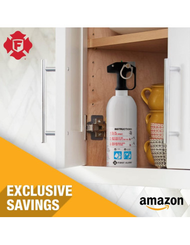 Extintores de Incendios First Alert Home1 y Kitchen5 - Combo