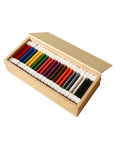 Tabletas de Color Montessori Outlet 2da Caja para Niños 3-6 Años