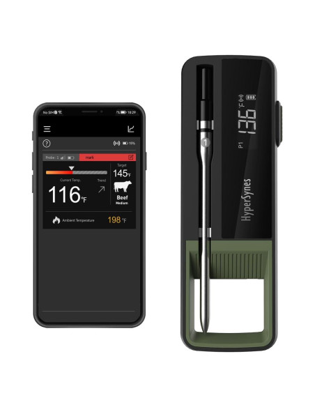 Termómetro de Carne Inalámbrico NADEZHDA WP-03-A Bluetooth 5.2