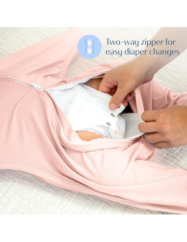 SleepingBaby EverSoft Zipadee-Zip Manta Transición Rosa X-Pequeño