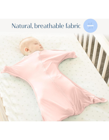 SleepingBaby EverSoft Zipadee-Zip Manta Transición Rosa X-Pequeño