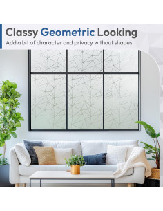 Película de Privacidad Rabbitgoo 44.5x200 cm Vinilo Esmerilado 2