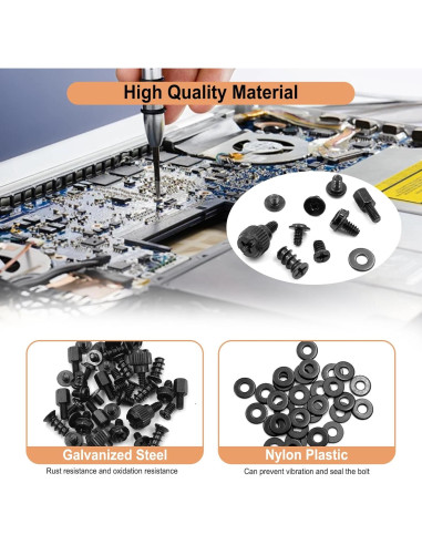 Kit de Tornillos para PC TVINLIK 420 Piezas M2 M2.5 M3 M5