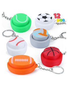 Juguetes Antiestrés Clicker Joyin 12 Pcs Pelotas Deportivas