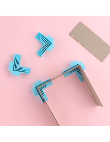 BAOFALI 7 Piezas Abrazaderas de Esquina para Encuadernación