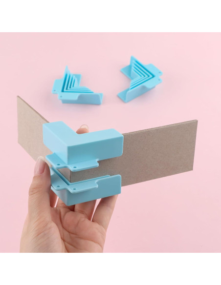 BAOFALI 7 Piezas Abrazaderas de Esquina para Encuadernación