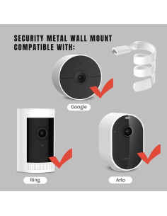 Soporte de Pared Flexible para Cámara Arlo - 4 Paquete 2