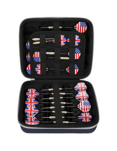 Funda Mchoi para 15 Dardos de Punta de Acero y Suave - Negra 2