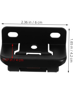 Bisagras Ocultas de Cierre Automático ERINGOGO 6 Pcs 6x4.2cm 2