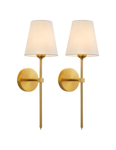 Apliques de Pared KUAUGST Juego de 2 Retro Industrial 50.8 cm