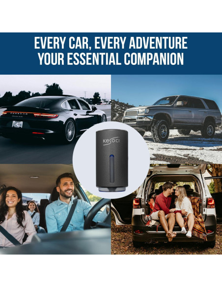 Recarga Ambientador de Coche KESOCI Set 12 x 10 ml Fragancias Intensas