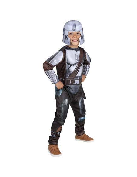 Disfraz Mandalorian para Niños Star Wars 3T-4T - Licencia Oficial