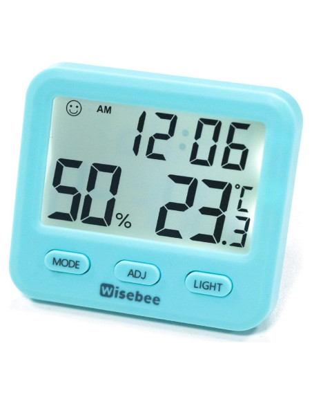 Higrómetro Digital Wisebee CH-915 con Pantalla Retroiluminada