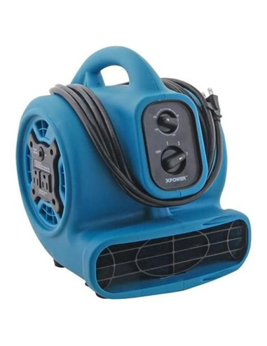 Secador de aire mini azul 800 CFM 3 velocidades 115V