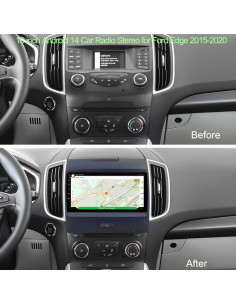 Radio Estéreo Android 14 9" Loddery para Ford Edge 2015-2020 2