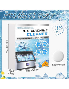 36 Tabletas Limpiadoras Swiffen para Máquina de Hielo 100g 2